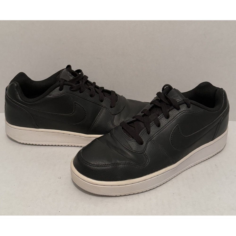 Nike Ebernon Low Women 8.5 Black Retro Basketball Casual Sneaker AQ1779-001